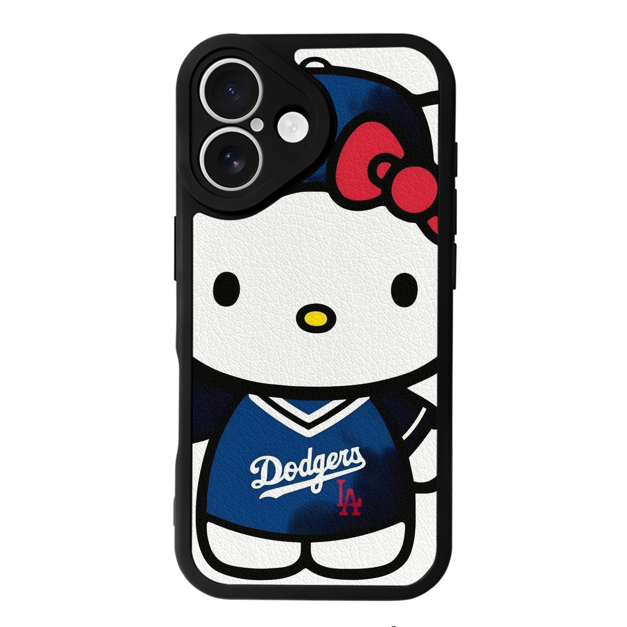  IPhone 16 Silicone Leather Case – UV Print, Lambskin Texture – Perfect Fit, Wireless Charging Compatible, Scratch Resistant, Precise Cutouts – Stylish Protection For IPhone 16